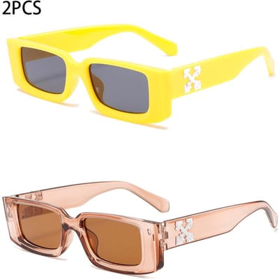 Mode Klein Frame Vierkante Zonnebril Mannen Vrouwen Luipaard Retro Zonnebril Anti-UV Reizen Vissen Wandelen Oogbescherming Voor Vrouw