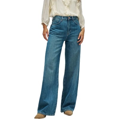 Dames Wide Leg Jeans Salsa Jeans