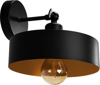 Toolight App1332-1W Wandlamp Zwart 22X20X18Cm