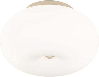 Lumidora Plafondlamp 75544 - Plafonniere - TULBAND - 2 Lichts - E27 - Beige - Metaal - Badkamerlamp - ⌀ 37 cm