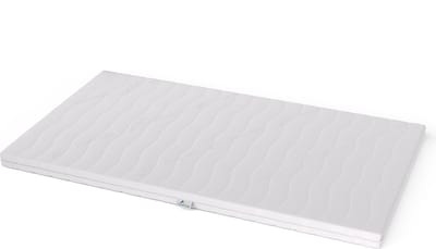 Toros Bedden ® Luxe Topmatras 80x200x7 – Afritsbare & Wasbare Hoes – Wit – Premium Slaapcomfort