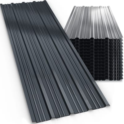GARDEBRUK 14x Dakplaten– 110x46cm=7m2 Weerbestendig - Antraciet