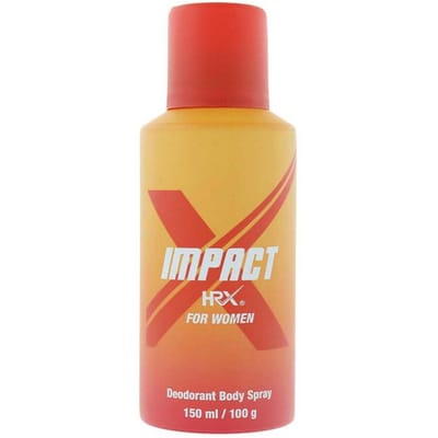 Hrx, Impact, Spray Déodorant, Pour Femmes, 150 ml