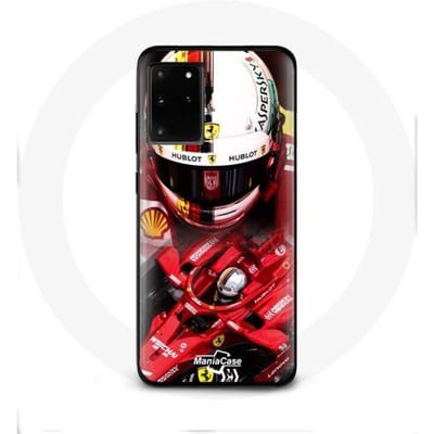 Coque - Formule 1 - Samsung Galaxy S11 Plus - Rouge - Sebastian Vettel - Rigide rouge