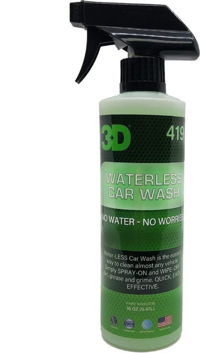 3D Waterless Car Wash 473ml