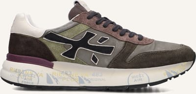 Premiata Mick Sneakers - Suède - Heren - Groen - Maat 40