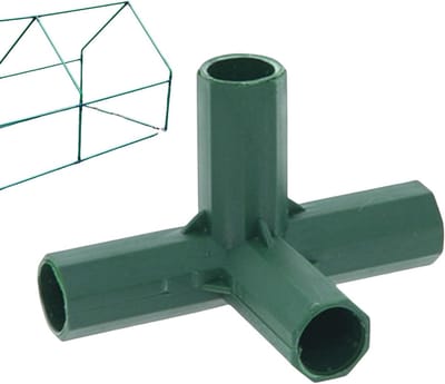 Van pvc broeikas 16 mm - scharnierverbinders voor tuinbouw, montageset voor het tuinframe, mobiele connectoren met broeikas frame 16 Mpvc 5 soorten stabiele houder gewicht