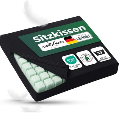 Novaliv Rolstoelkussen & Zitkussen Rolstoel  Anti-decubituskussen, Decubitus Zitkussen, Wasbaar Gelkussen voor Rolstoelen, Kantoor, Thuiskantoor, Auto & Reizen, Rolstoelaccessoires