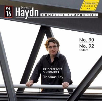 Heidelberger Sinfoniker, Thomas Fey - Haydn: Complete Symphonies No. 90 | No. 92 "Oxford" (CD)