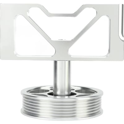 Luchtpomp Spanner Beugel met Poelie Metalen Vervanging voor Ford Mustang Alle MODELLEN 1979?1995 white