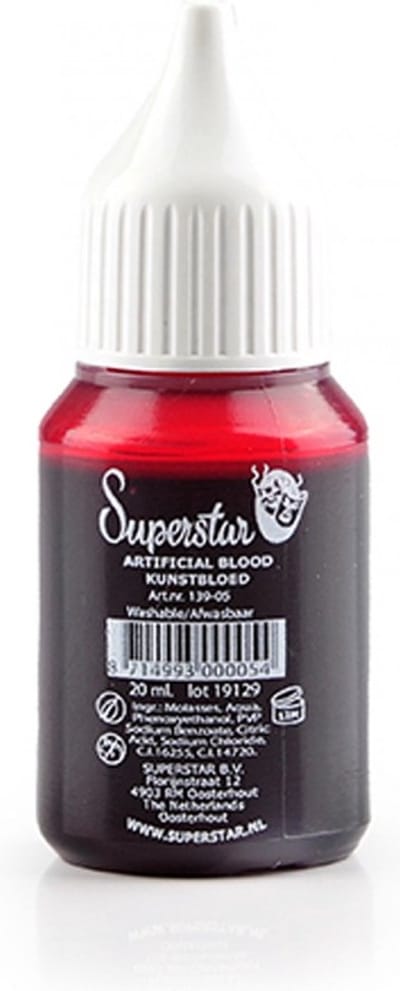 kunstbloed helder/dik 20 ml rood