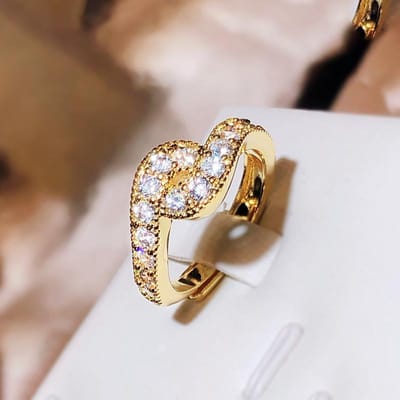 Europese en Amerikaanse Eenvoudige Zirkonia Geometrische Openingsring Niche High-End Gevoel Licht Luxe Wijsvingerring Dagelijks Woon-werkverkeer Veelzijdige Accessoires Adjustable opening gray