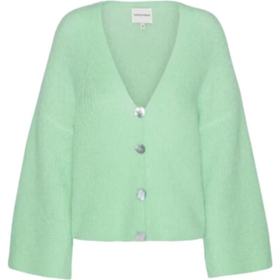 American Dreams Sandra oversized cardigan mint green -