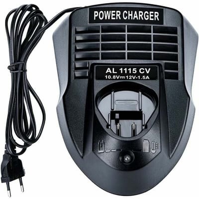 Cuhostki - 1 Stuk - Bosch BAT411 - 12V - Acculader - Zwart - AL1115CV - Geschikt Voor Li-ion Boor En Schroevendraai