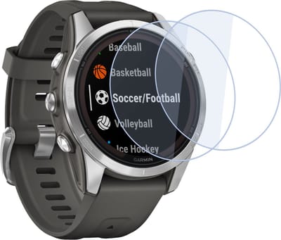 2x Geschikt voor Garmin Fenix / Fenix 7S / Fenix 7S Solar / Fenix 7S Pro Solar / 7S Sapphire / 7S Pro Sapphire / 7S Sapphire / 7S Pro Sapphire Screenprotector - Beschermglas Folie