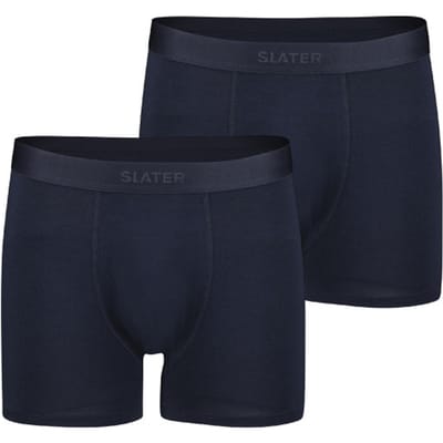 Slater 8810 - Bamboe Boxershort 2-pack navy XXL