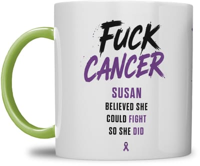 MOK | FUCK CANCER | PAARS BOOM DESIGN | GEPERSONALISEERD | GROEN
