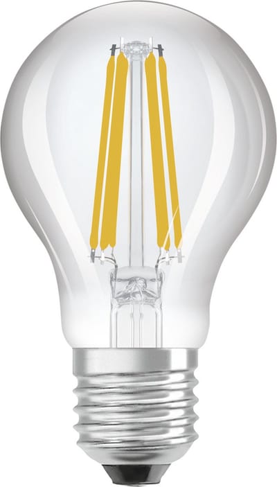 Ledvance Classic Superior LED Lamp E27 Peer Filament Helder 9.5W 1055lm - 927 Zeer Warm Wit | Beste Kleurweergave - Dimbaar - Vervangt 75W