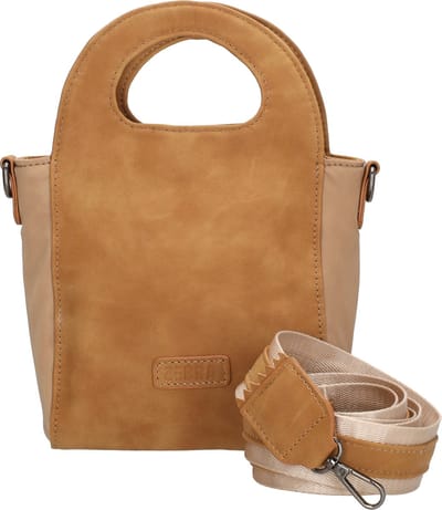 Zebra Trends Selene Handtas - Lichtgewicht - Verstelbare/Afneembare Schouderband - Crossbody - Handsfree - Camel