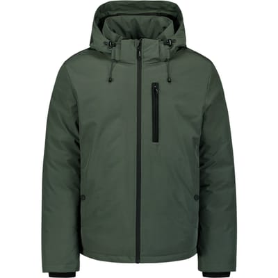 No Excess Jacket Short Fit Hooded Padded Dark Steel Größe: 3XL | Winterjacken Outlet | Herren
