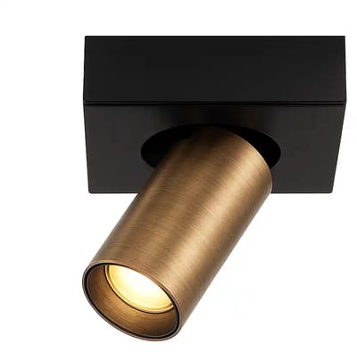 Highlight - Spot Eliano 1 lichts zwart brons