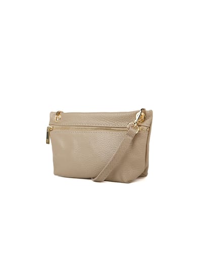 Giulia Monti Schoudertas Grijs Beige