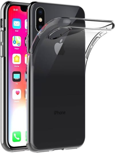 Hoesje voor iPhone X / XS backcover Shockproof siliconen Transparant