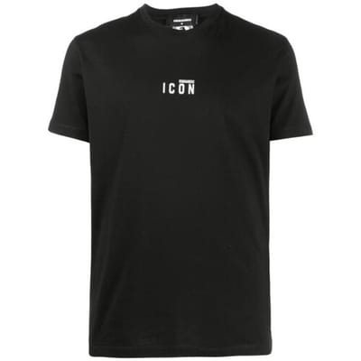 T-shirt Korte Mouw Dsquared T-SHIRT S79GC0010 BLACK