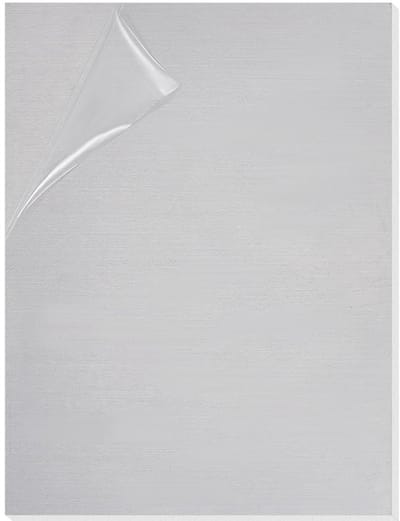 Aluminium Plaat - Metaalplaat Plak - Industrieel Handwerk - Hoge Corrosiebestendigheid - 20.5 x 15.5 cm - Zilver