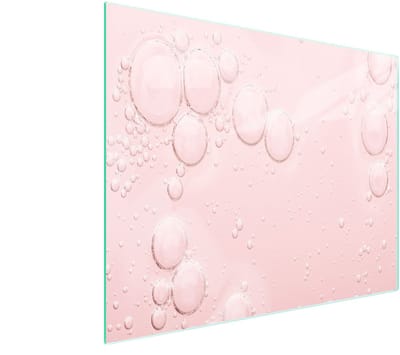 TMK ArtDeko - Snijplank - 52x30 cm - Roze - Glas - Anti-slip