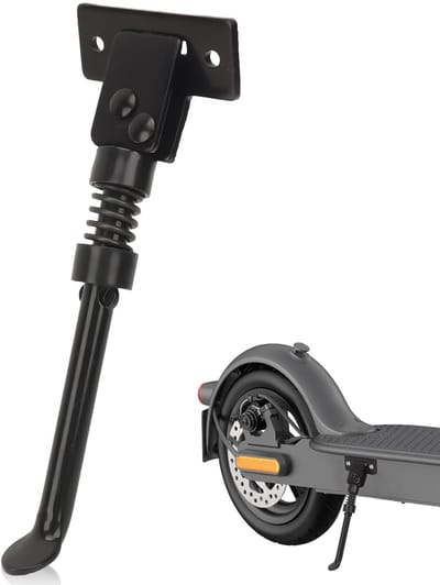 Dailygoods - Dailygoody - Aluminium Vouwbare Kickstand voor Elektrische Scooter - Ondersteuning voor 10 Inch - Verstelbaar en stevig - Geschikt voor elektrische sc