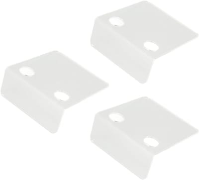 Wandplank set - Camera plank - Apparaten plaatsen - Boorvrije montage - 3 stuks - Transparant