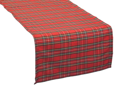 2LIF Tafelloper Royal - 42 cm x 142 cm - Rood