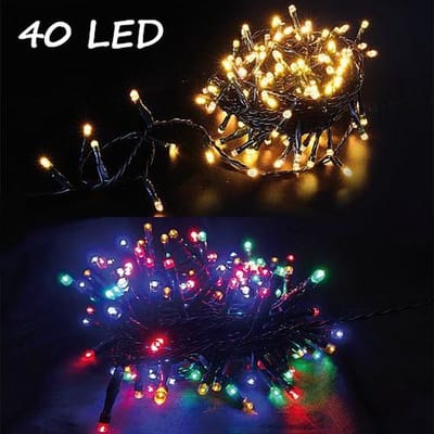 LED Kerstverlichting WW+RGB - 8,9m - 40 LEDs - App - IP44