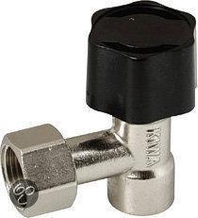 Chr,Hoekstopkr,3/8"X12Mm Cap Plieger Label Bl