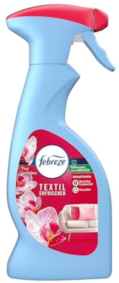 Textielverfrisser met Thai Orchidee geur - 375 ml voor een frisse geur in huis