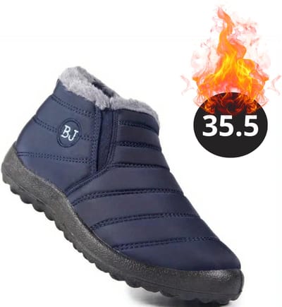 Nivard Snowboots - Sneeuwschoenen - Sneeuwboots - Dames - Wintersport - Ski - Skischoenen - Blauw - 35.5 - Laag