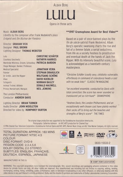 Lulu - Glyndebourne Festival Opera
