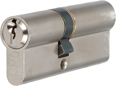 S2 veiligheidscilinder S6 35/45 SKG 2, dubbele profielcilinder (verschillend sluitend)