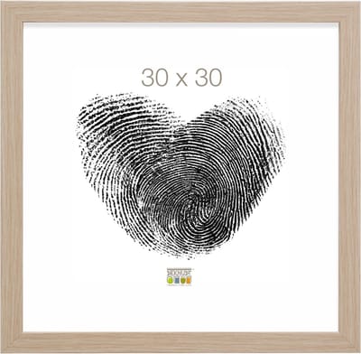 Deknudt Frames fotolijst S45RJ1 - naturel eikkleur - hout - 30x30 cm