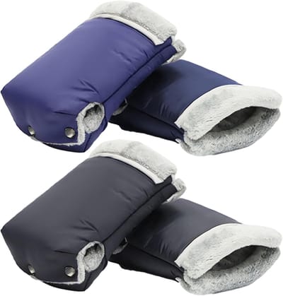 Kinderwagen Handwarmers - Warme Mof - Buiten Wandelen - Waterdicht Fleece - 20 x 18 cm