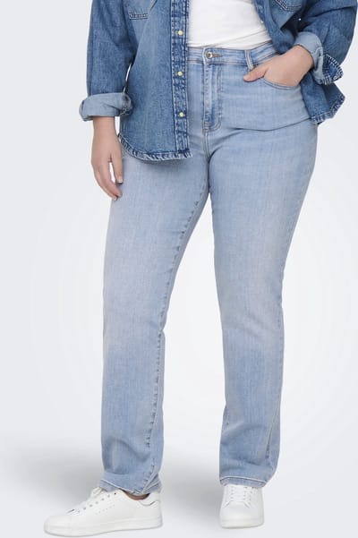 ONLY CARMAKOMA - CARSUI MID SLIM DNM REA286 NOOS - Dames - Jeans
