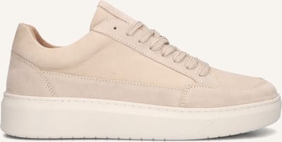 MACE Enzo-23 Sneakers Heren - Leren Sneaker - Beige - Maat 40