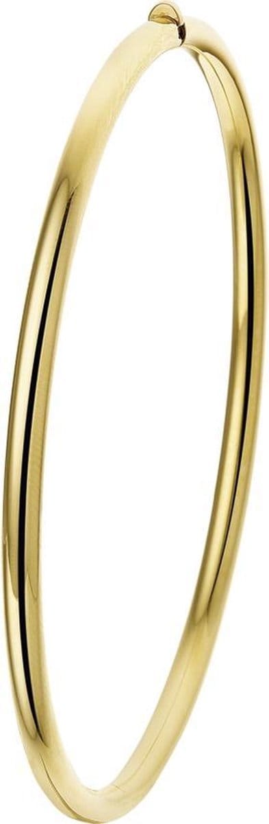 Sparkle14 Bangle ronde buis - Dames - Armband - 185 mm