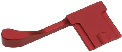 Store_8 - Hot Shoe Handgreep - Duim Omhoog - Aluminium Legering - Rood - Voor Fujifilm Camera's - Duurzaam en Praktisch