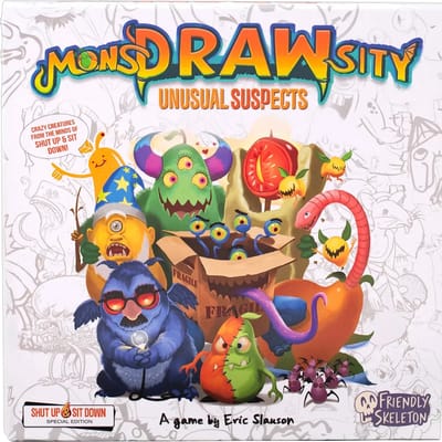 MonsDRAWsity Unusual Suspects - Bordspel - Engels