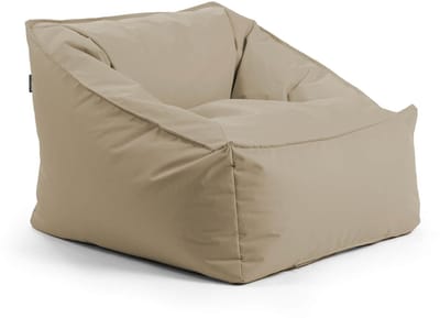mokebo Tuinstoel 'Der Sunnyboy', Bean Bag met vulling of outdoor zitzak, als ligkussen, tuinligbed of vloerkussen in Khaki