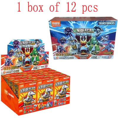 Originele Blokees Transformers Defender Versie Vol.4 Serie Blind Box Anime Merchandise Bouwspeelgoed Verzamelbaar Figuur Leuke Cadeaus