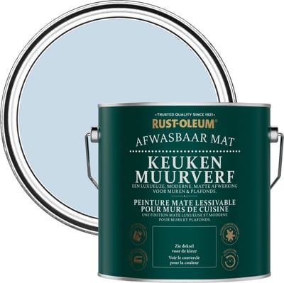 Rust-Oleum Lichtblauw Keuken muurverf - Blauwe lucht 2,5L