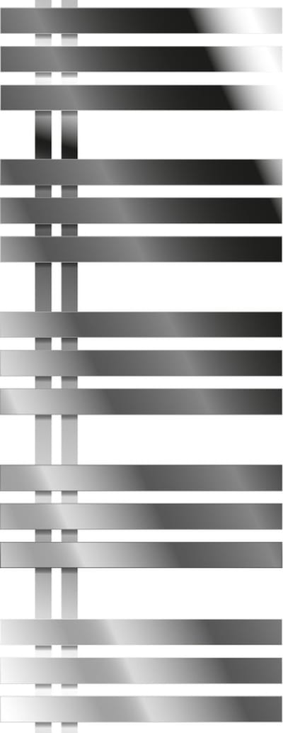 Badkamer radiator Ijzer EM met verwarmingselement 900W 500x1200 mm Chroom